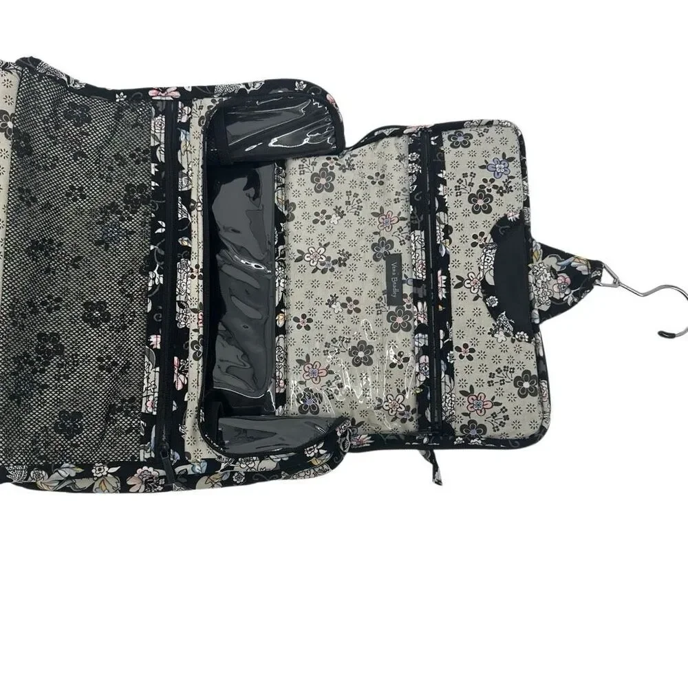 Vera Bradley Iconic Hanging Travel Cosmetics Organizer Holland Garden Floral NWT - Picture 3 of 12